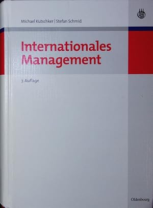 Immagine del venditore per Internationales Management. venduto da Antiquariat Bookfarm