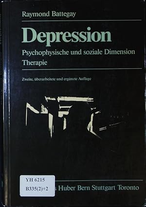 Seller image for Depression. Psychophysische und soziale Dimension ; Therapie. for sale by Antiquariat Bookfarm