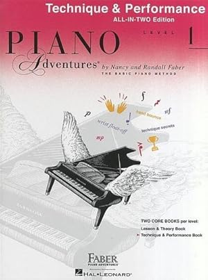 Bild des Verkufers fr Piano Adventures All-In-Two Level 1 Tech. & Perf. : Technique & Performance - Anglicised Edition zum Verkauf von AHA-BUCH GmbH