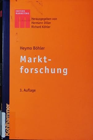 Bild des Verkufers fr Marktforschung. zum Verkauf von Antiquariat Bookfarm