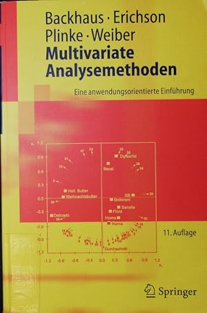 Imagen del vendedor de Multivariate Analysemethoden. Eine anwendungsorientierte Einfhrung. a la venta por Antiquariat Bookfarm