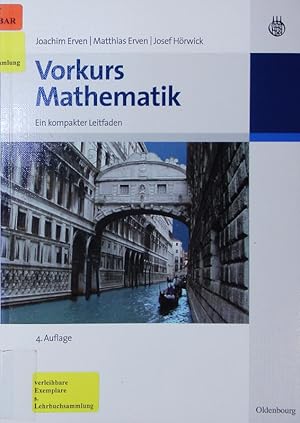 Bild des Verkufers fr Vorkurs Mathematik. Ein kompakter Leitfaden. zum Verkauf von Antiquariat Bookfarm