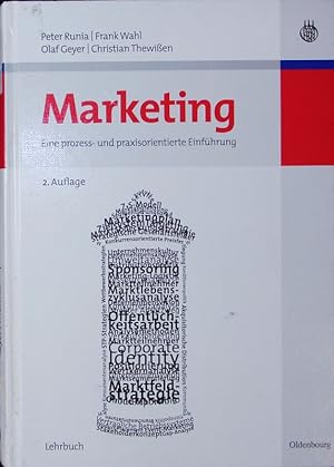 Imagen del vendedor de Marketing. Eine prozess- und praxisorientierte Einfhrung. a la venta por Antiquariat Bookfarm