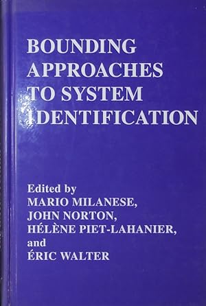 Bild des Verkufers fr Bounding approaches to system identification. zum Verkauf von Antiquariat Bookfarm
