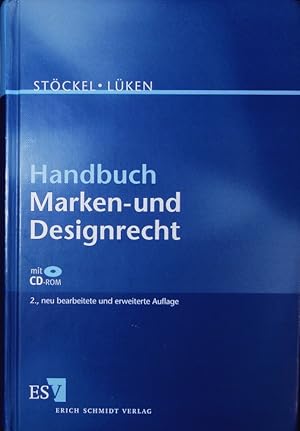 Seller image for Handbuch Marken- und Designrecht. for sale by Antiquariat Bookfarm