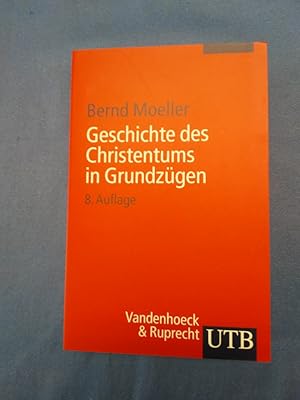 Bild des Verkufers fr Geschichte des Christentums in Grundzgen. UTB ; 905 zum Verkauf von Antiquariat BehnkeBuch