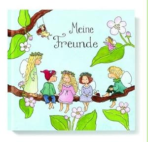 Bild des Verkufers fr Freundebuch 'Elfen' : Meine Freunde, Eintragebuch 17,5 x 16,5 cm zum Verkauf von Smartbuy