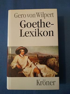 Bild des Verkufers fr Goethe-Lexikon. Krners Taschenausgabe ; Bd. 407. zum Verkauf von Antiquariat BehnkeBuch