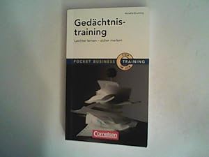 Image du vendeur pour Pocket Business - Training: Gedchtnistraining: Leichter lernen - sicher merken mis en vente par ANTIQUARIAT FRDEBUCH Inh.Michael Simon