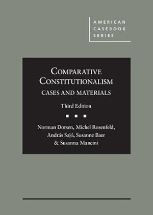 Imagen del vendedor de Comparative Constitutionalism : Cases and Materials a la venta por GreatBookPrices