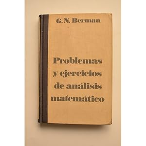 Imagen del vendedor de Problemas y ejercicios de anlisis matemtico a la venta por LIBRERA SOLAR DEL BRUTO