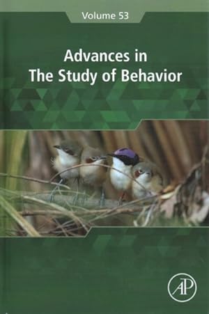 Imagen del vendedor de Advances in the Study of Behavior a la venta por GreatBookPrices