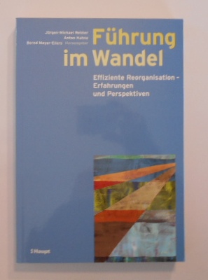 Bild des Verkufers fr Fhrung im Wandel: Effiziente Reorganisation - Erfahrungen und Perspektiven. zum Verkauf von KULTur-Antiquariat