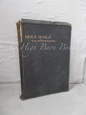 The Holy Bible containing the Old and New Testaments: The Easy-to-Find Edition
