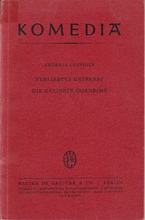 Verliebtes gespenst gesangspiel die geliebte dornrose scherzspiel (Komedia)