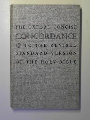 Seller image for The Oxford concise concordance to the revised standard version of the Holy Bible for sale by Cotswold Internet Books