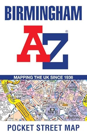 Bild des Verkufers fr Birmingham A-Z Pocket Street Map zum Verkauf von Smartbuy