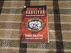 Seller image for Memoirs Of A Survivor: The Golitsyn Family In Stalin's Russia Pbfa for sale by M & P BOOKS   PBFA MEMBER