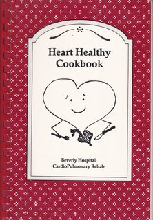 Heart Healthy Cookbook By Beverly Hospital Cardiopulmonary Rehab
