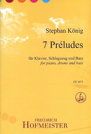 Bild des Verkufers fr 7 Preluds: Jazzinspirierte Klangbilder. Klavier, Schlagzeug, Bass / 3 zum Verkauf von Rheinberg-Buch Andreas Meier eK