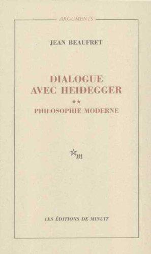 Bild des Verkufers fr Dialogue avec Heidegger : Tome 2 : Philosophie moderne zum Verkauf von JLG_livres anciens et modernes