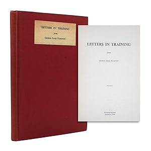 Imagen del vendedor de Letters in Training a la venta por James Cummins Bookseller, ABAA