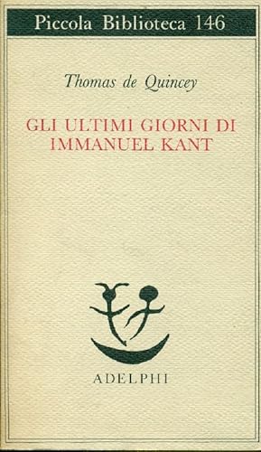 Gli ultimi giorni di Immanuel Kant