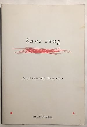 Seller image for Sans sang for sale by librairie philippe arnaiz