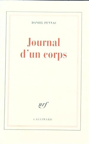 Seller image for Journal d'un corps for sale by Librodifaccia