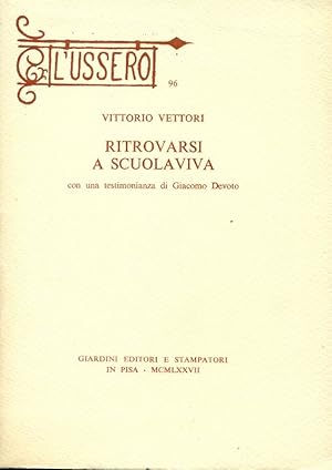 Ritrovarsi a Scuolaviva