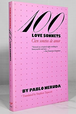 Imagen del vendedor de One Hundred Love Sonnets: Cien sonetos de amor (English and Spanish Edition) a la venta por Lost Time Books