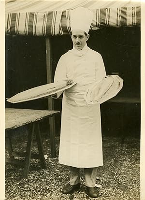 "BANQUET TARDIEU à BULLIER 1932" Photo de presse originale par G. DEVRED / Agence ROL Paris (1932)