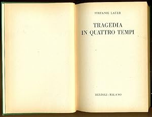 Seller image for Tragedia in quattro tempi for sale by Studio Bibliografico Marini