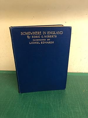 Imagen del vendedor de SOMEWHERE IN ENGLAND and Other Hunting Verses a la venta por Old Hall Bookshop, ABA ILAB PBFA BA