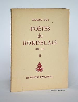 Seller image for Potes du Bordelais, tome II, 1900-1956 for sale by Librairie Raimbeau