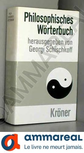 Seller image for Philosophisches Wrterbuch for sale by Ammareal