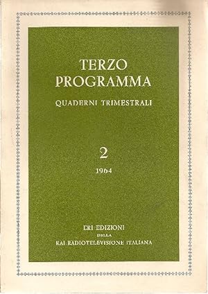 Terzo Programma. N. 2, 1964