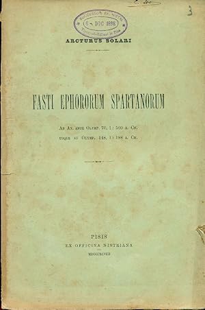 Fasti ephororum spartanorum