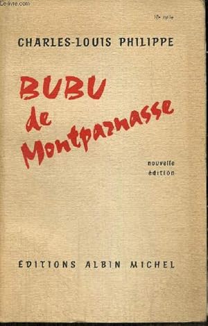 Bild des Verkufers fr Bubu de Montparnasse zum Verkauf von Le-Livre