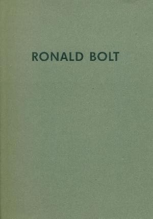 Seller image for Ronald Bolt. Arbeiten 1988-1989 for sale by Studio Bibliografico Marini