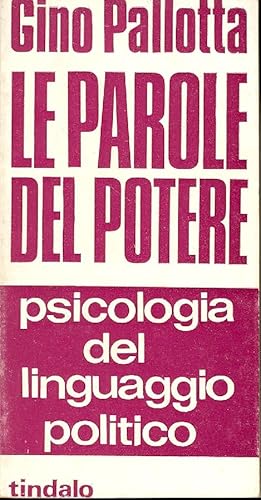 Le parole del potere