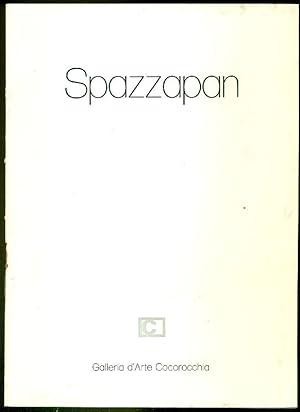 Imagen del vendedor de Spazzapan a la venta por Studio Bibliografico Marini