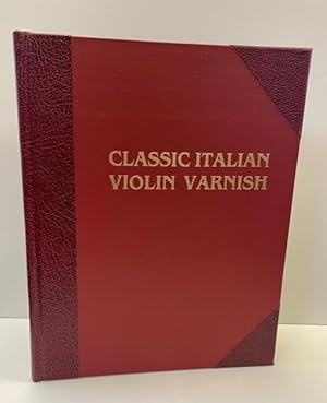 CLASSIC ITALIAN VIOLIN VARNISH