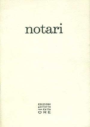 Notari. Opere dal 1960 al 1971