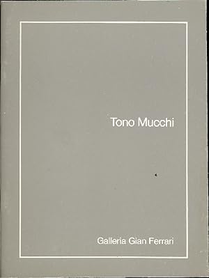 Bild des Verkufers fr Tono Mucchi zum Verkauf von Studio Bibliografico Marini
