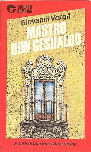 Imagen del vendedor de Mastro Don Gesualdo a la venta por Studio Bibliografico Marini