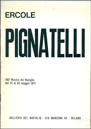 Bild des Verkufers fr Ercole Pignatelli zum Verkauf von Studio Bibliografico Marini