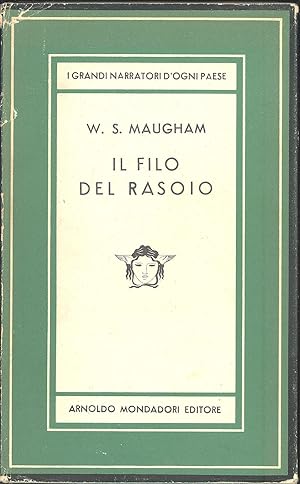 Bild des Verkufers fr Il filo del rasoio zum Verkauf von Studio Bibliografico Marini