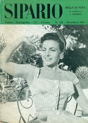 Sipario. Novembre 1957. N. 139