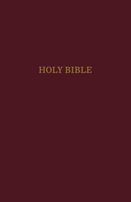 Image du vendeur pour KJV, Gift and Award Bible, Imitation Leather, Burgundy, Red Letter Edition (Paperback or Softback) mis en vente par BargainBookStores